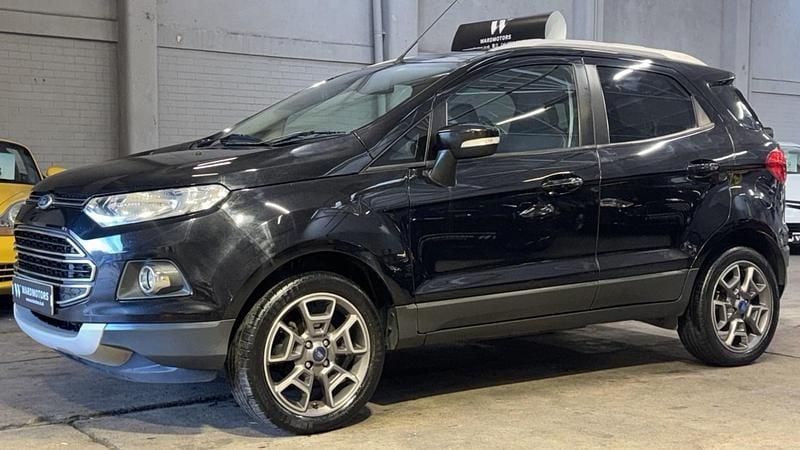 Used Ford Ecosport Titanium 125 HP (91 kW) 2016 Black SUV