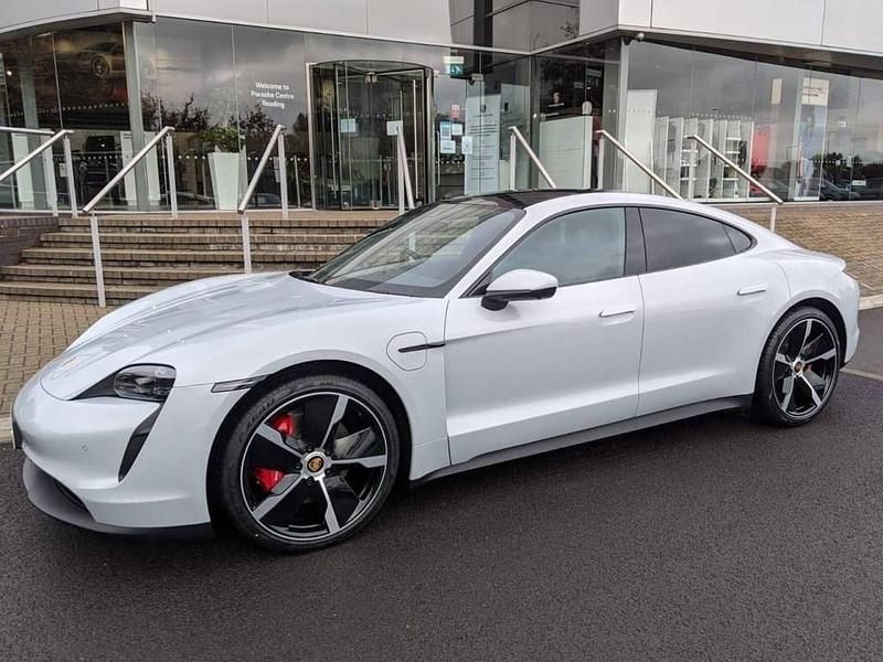 Grey Used 2021 Porsche Taycan Sedan | £34,995 (Super price) - Image 1/4