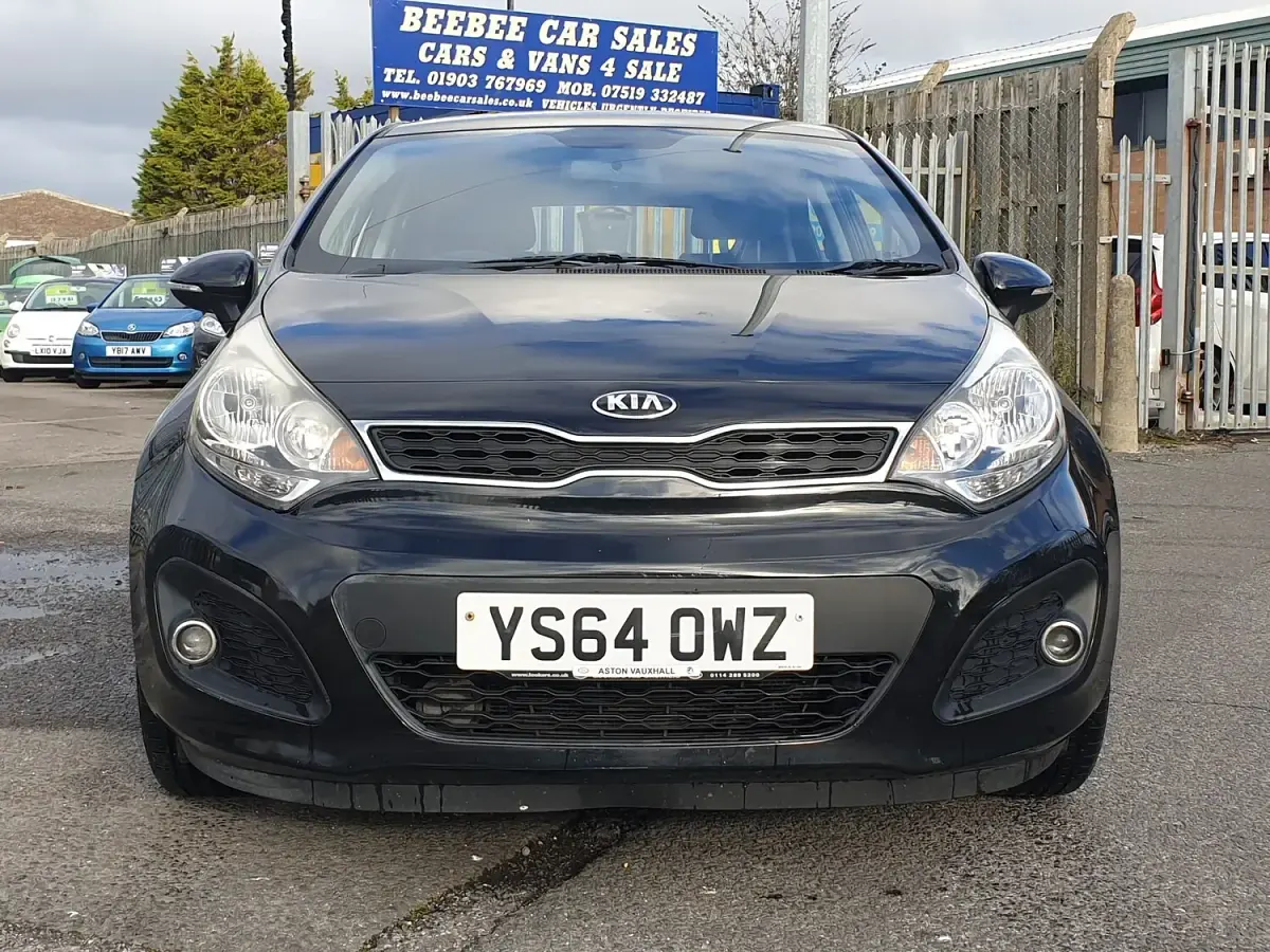 Used Kia Rio 2015 Black Hatchback