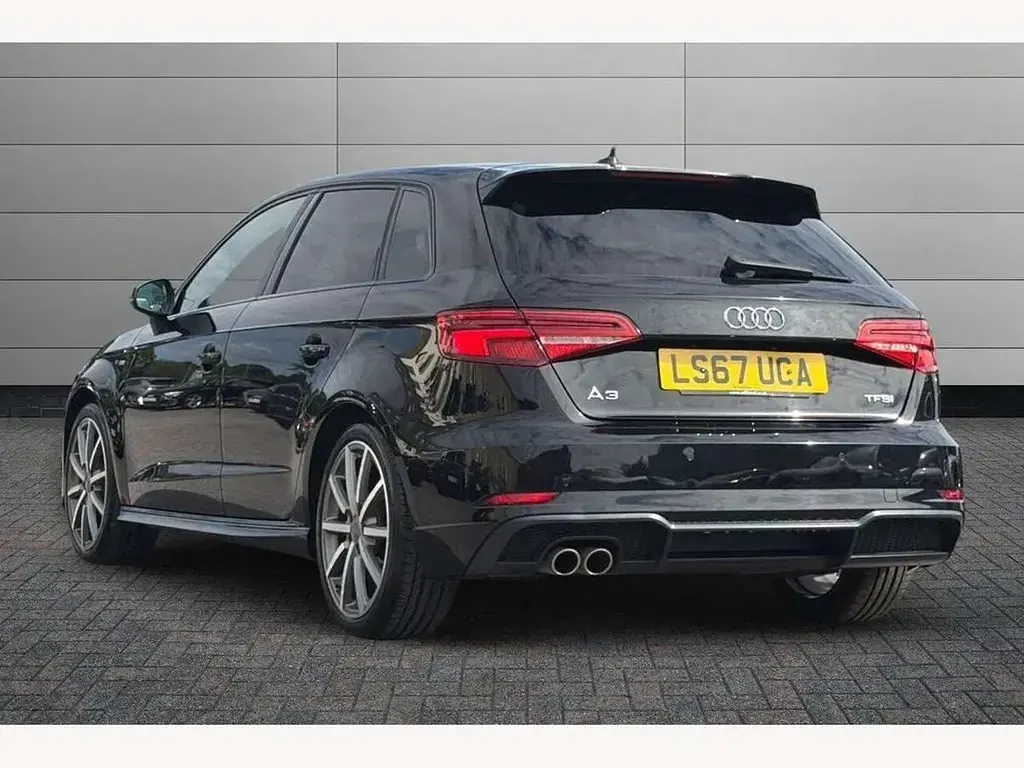 Used Audi A3 Black Edition 150 HP (110 kW) 2017 Black Hatchback