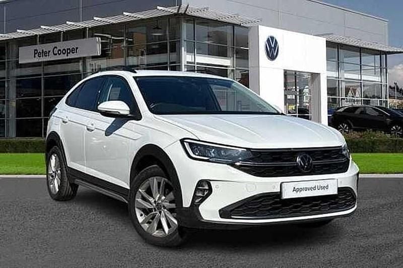 Pure white Used 2024 VW Taigo Match SUV | £18,499 (Fair price) - Image 1/1