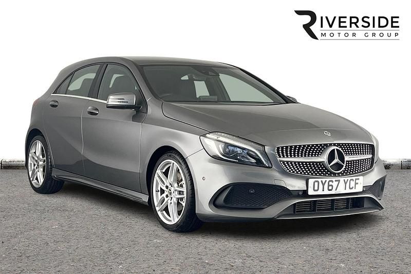 Grey Used 2017 Mercedes A180 AMG line Hatchback | £11,250 (Fair price) - Image 1/4