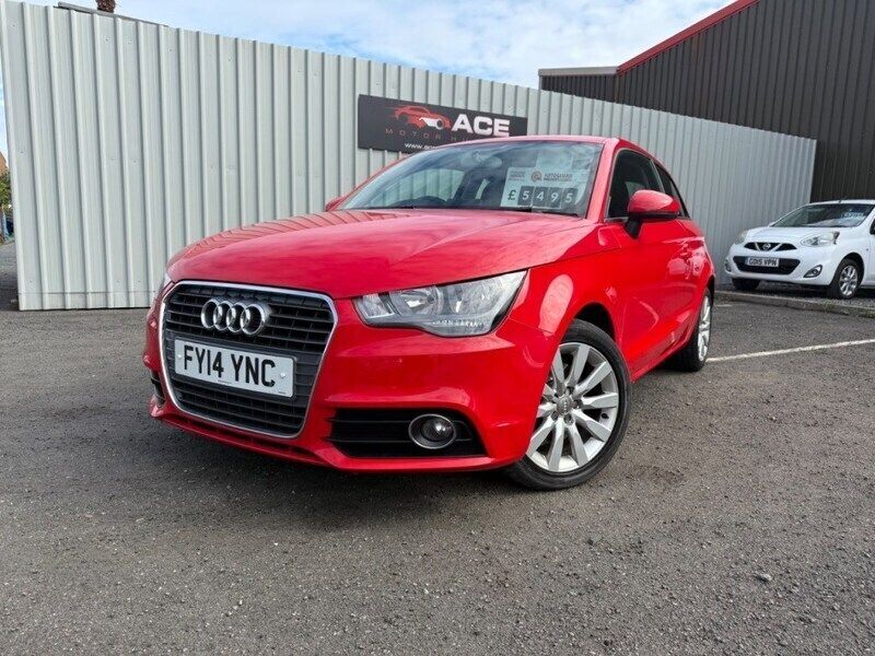 Red Used 2014 Audi A1 Sport Hatchback | £5,495 (Good price) - Image 1/4