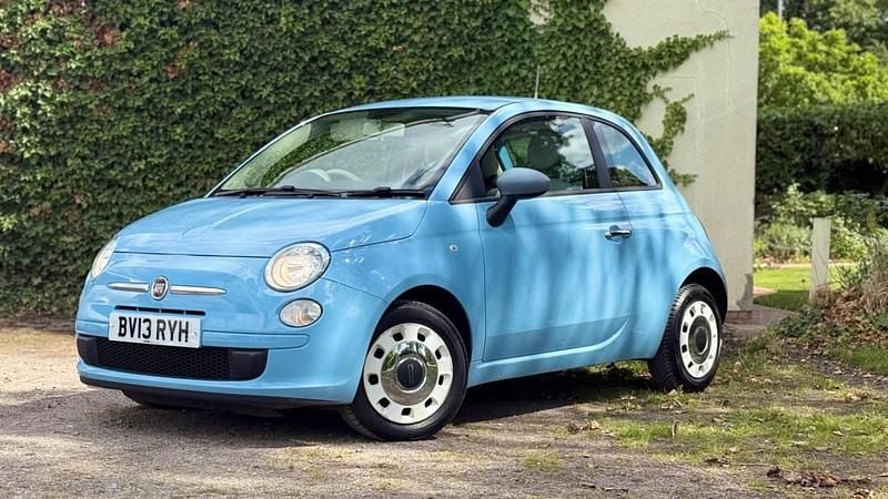 Blue Used 2013 Fiat 500 Hatchback | £2,490 (Fair price) - Image 1/4