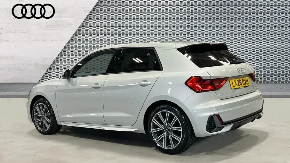 Used Audi A1 Sportback S-Line 95 HP (69 kW) 2026 Silver Hatchback
