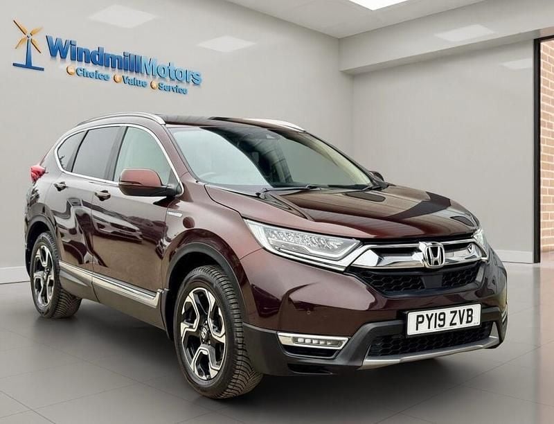 Used Honda CR-V Hybrid 184 HP (135 kW) 2019 Brown SUV