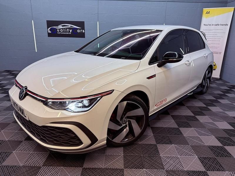 Used VW Golf VII GTI 2021 White Hatchback