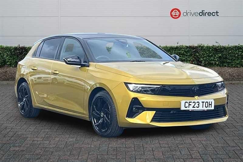 Used Vauxhall Astra 2023 Yellow/black Hatchback