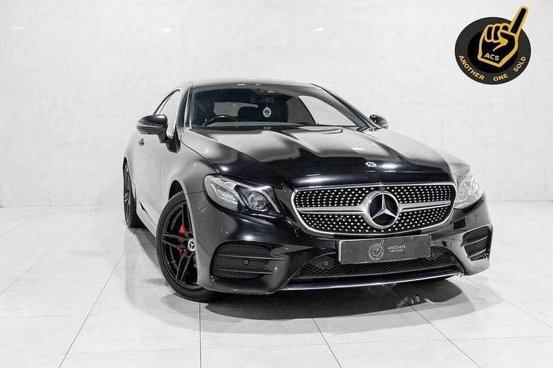 Black Used 2020 Mercedes E220 AMG line Coupe | £24,400 (Good price) - Image 1/4