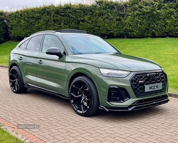 Green Used 2021 Audi SQ5 SUV | £39,495 (Expensive) - Image 1/4