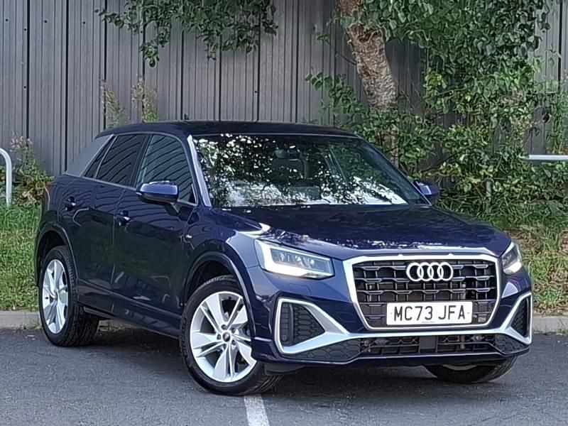 Blue Used 2024 Audi Q2 S-Line SUV | £25,998 (Fair price) - Image 1/4