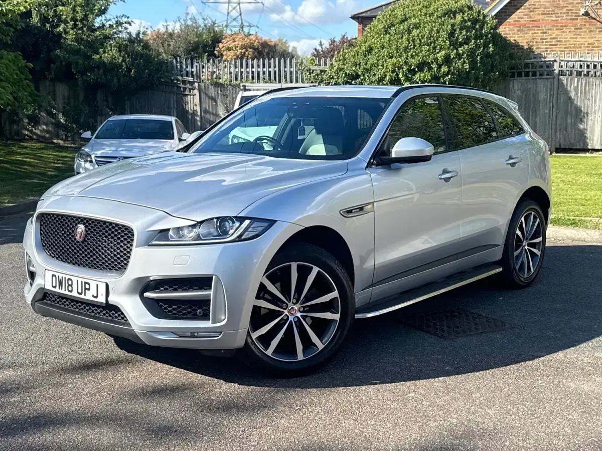 Used Jaguar F-Pace R-Sport 2018 Silver SUV