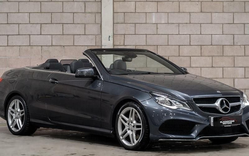Used Mercedes E250 AMG 204 HP (150 kW) 2013 Grey Cabriolet