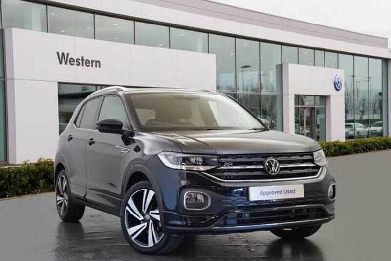 Black Used 2022 VW T-Cross R-line SUV | £20,898 (Fair price) - Image 1/4