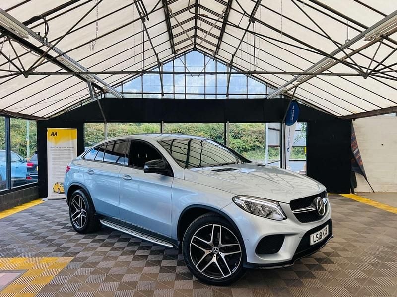 Silver Used 2018 Mercedes GLE350 AMG Coupe | £25,995 (Good price) - Image 1/4