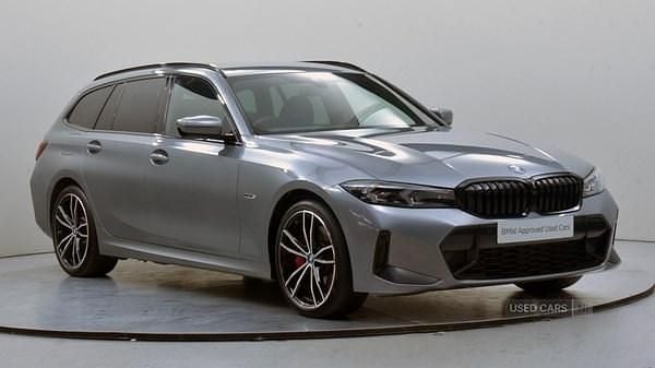 Grey Used 2023 BMW 330e M Sport Estate | £29,995 (Fair price) - Image 1/4