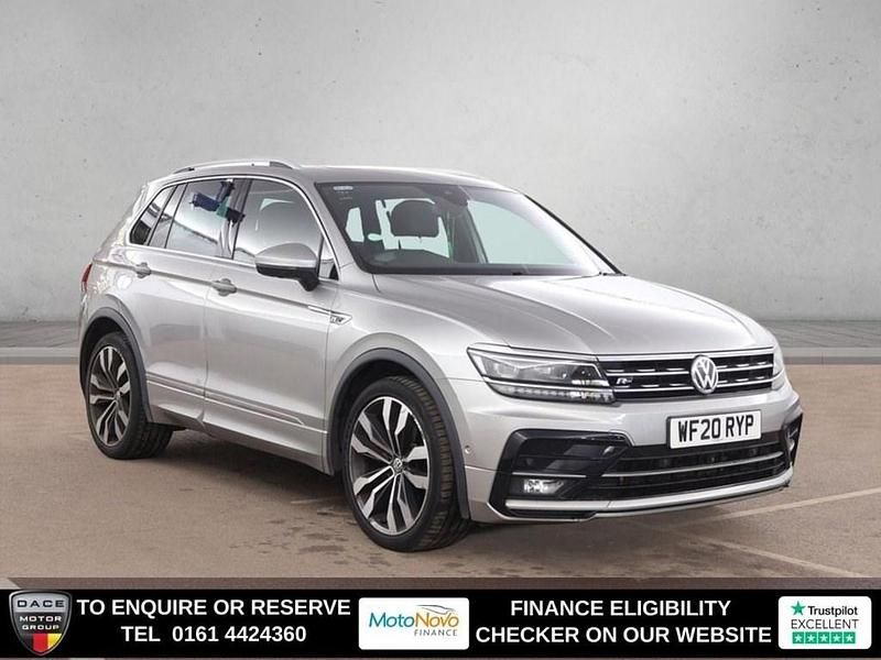 Used VW Tiguan R-line 150 HP (110 kW) 2020 Silver SUV