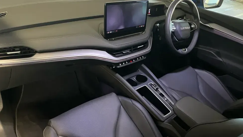 New Skoda Elroq SE L 210 kW (286 HP) 2026 Race blue metallic SUV