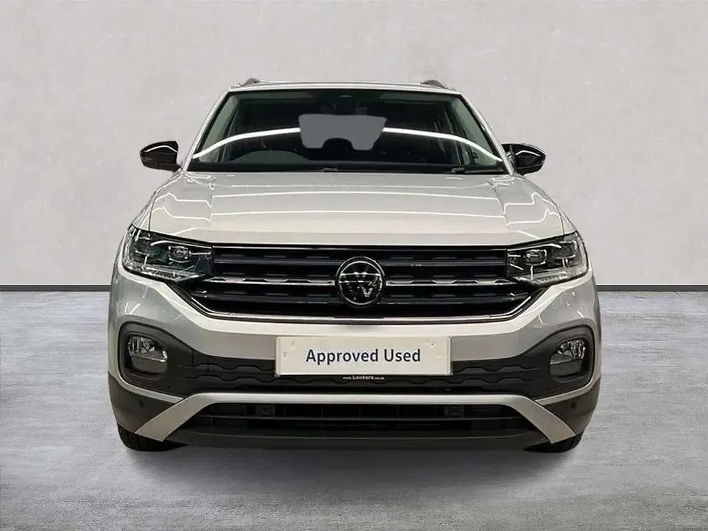 Used VW T-Cross Black Edition 110 HP (80 kW) 2023 Silver SUV