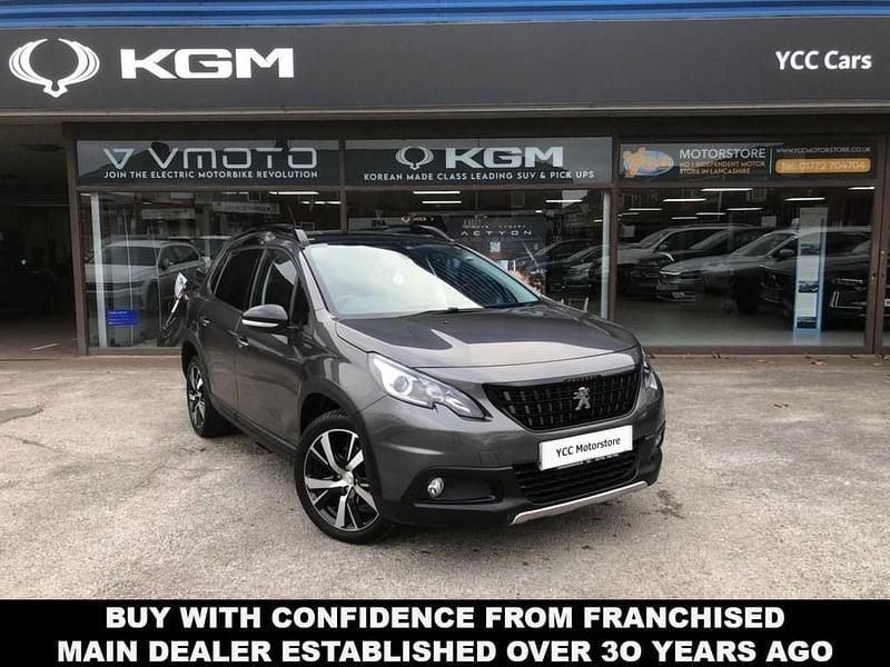 Grey Used 2019 Peugeot 2008 GT-line SUV | £10,795 (Good price) - Image 1/4