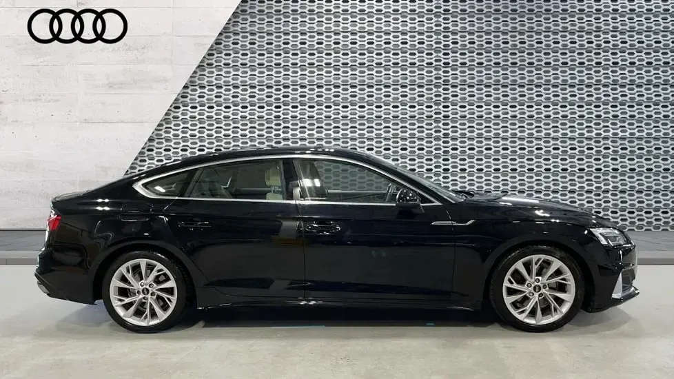 Used Audi A5 Sportback Sport 150 HP (110 kW) 2024 Black Hatchback