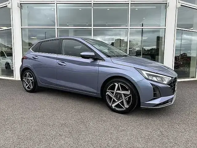 Used Hyundai i20 Premium 2025 Blue Hatchback
