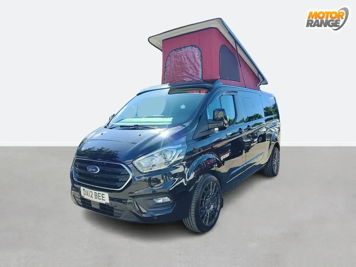 Used Ford Transit Custom Limited 130 HP (95 kW) 2021 Black Van