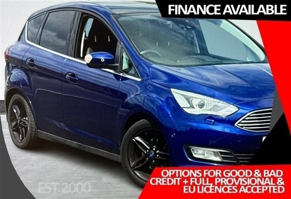 Blue Used 2016 Ford C-MAX Titanium X MPV | £7,499 (Fair price) - Image 1/1