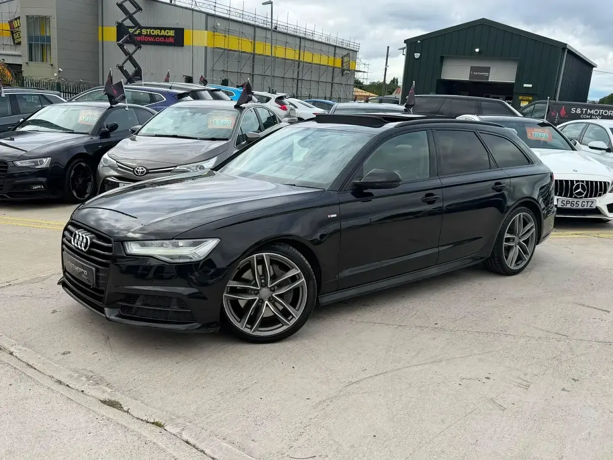 Used Audi A6 Black Edition 315 HP (231 kW) 2016 Black Estate