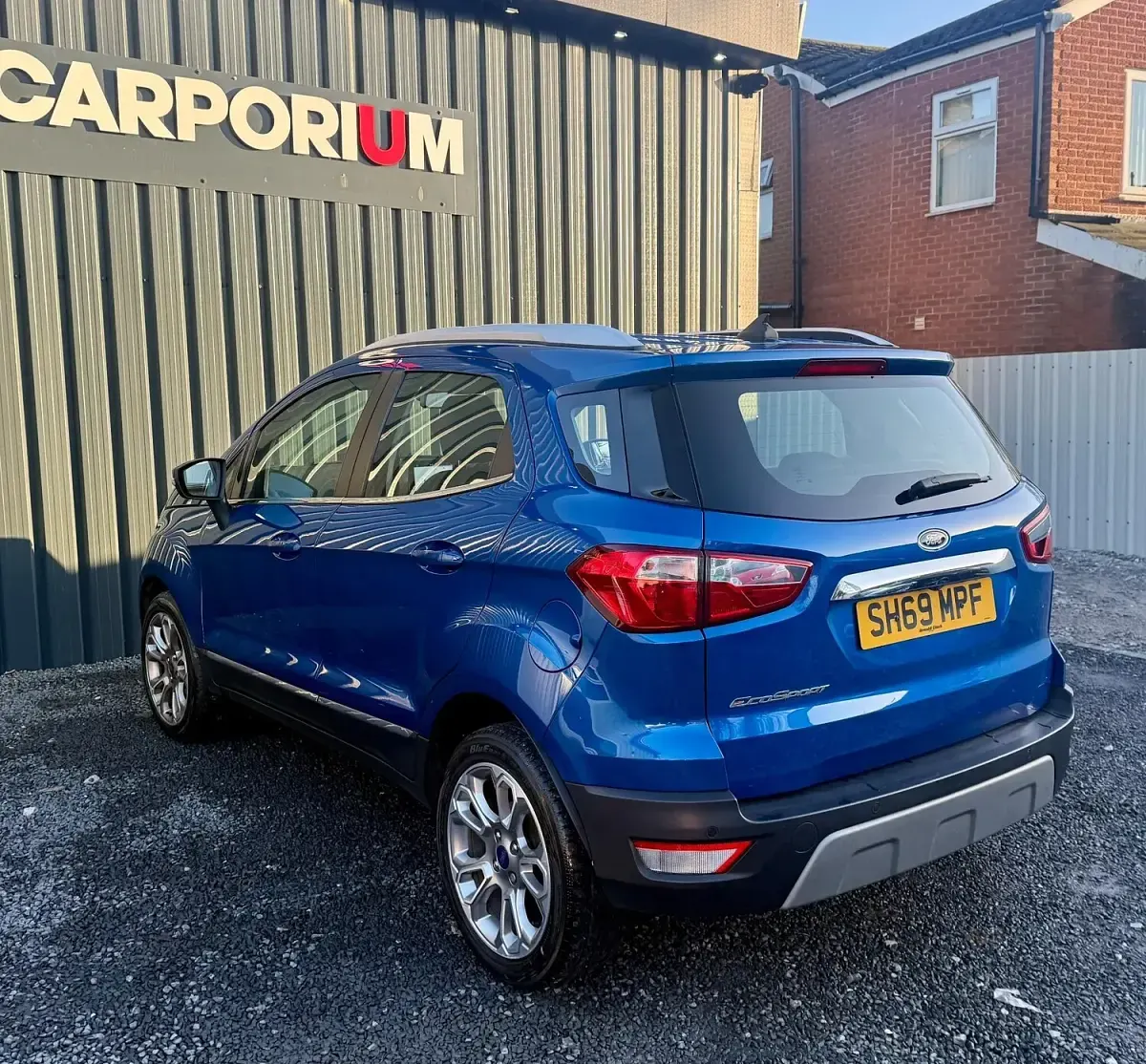 Used Ford Ecosport Titanium 125 HP (91 kW) 2019 Blue SUV