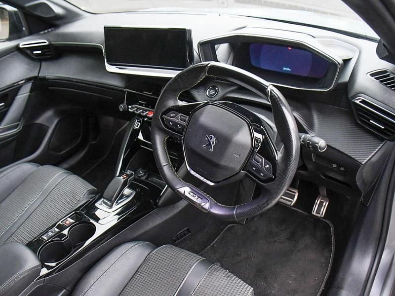 Used Peugeot e-208 GT 98 kW (134 HP) 2021 Grey Hatchback