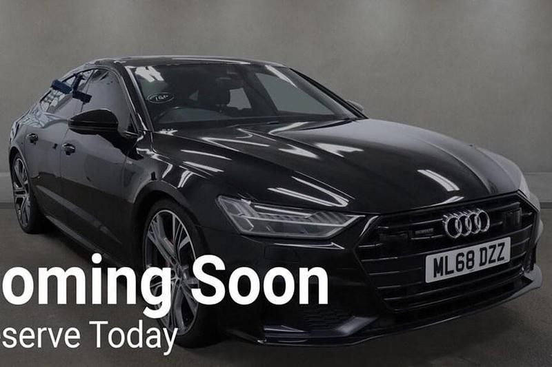 Used Audi A7 Sportback S-Line 286 HP (210 kW) 2018 Black Hatchback