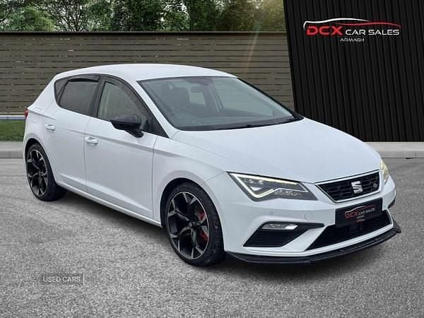 White Used 2019 Seat Leon FR Hatchback | £10,495 (Fair price) - Image 1/4