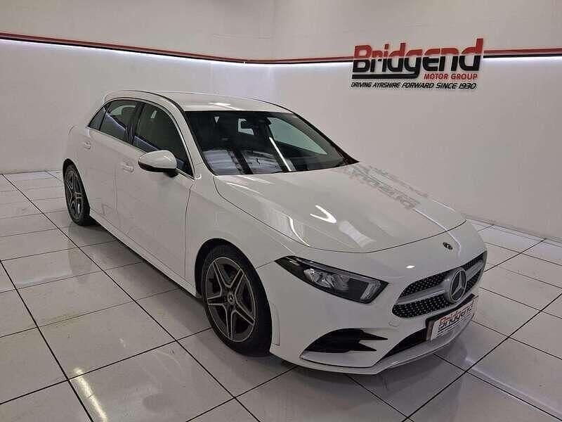 White Used 2019 Mercedes A200 AMG line Hatchback | £13,299 (Fair price) - Image 1/4