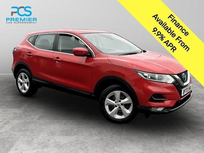 Used Nissan Qashqai Acenta Premium 2021 Red SUV