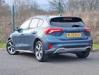 Used Ford Focus Active 125 HP (91 kW) 2020 Blue Hatchback