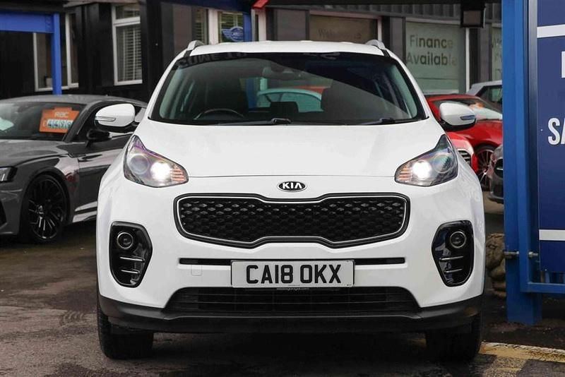 Used Kia Sportage 177 HP (130 kW) 2018 White SUV