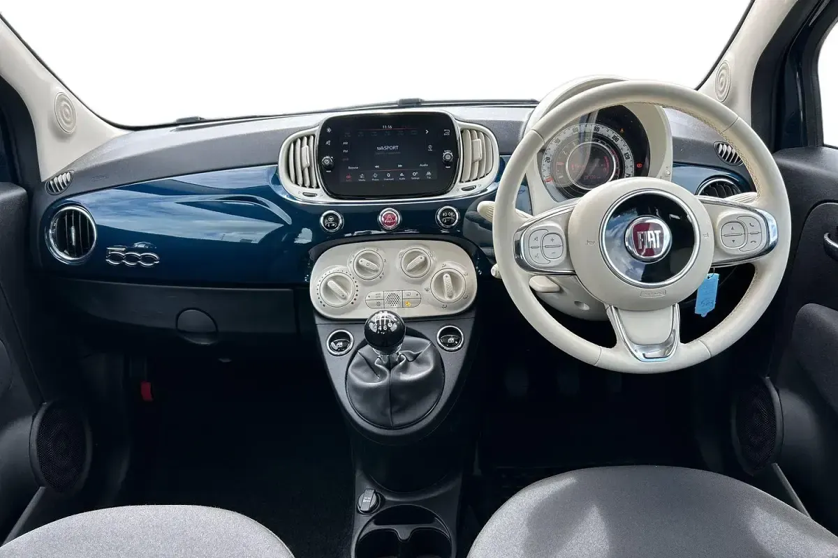Used Fiat 500 S 70 HP (51 kW) 2023 Blue Hatchback
