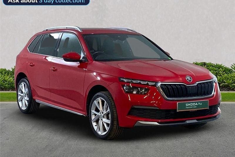 Red Used 2022 Skoda Kamiq SE L Executive SUV | £20,595 (A bit pricey) - Image 1/4