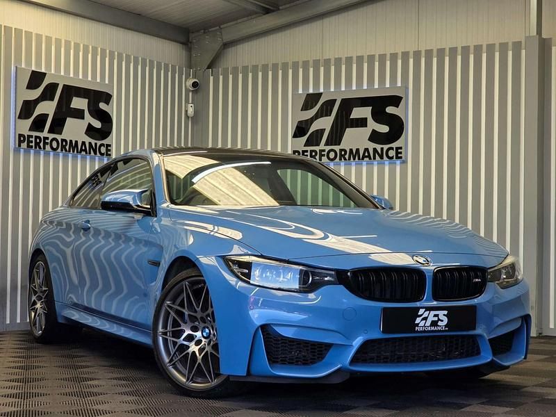 Used BMW M4 Competition Edition 450 HP (330 kW) 2018 Blue Coupe