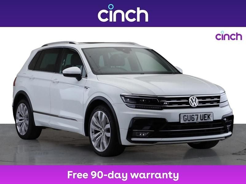 White Used 2017 VW Tiguan R-line SUV | £19,499 (Fair price) - Image 1/3
