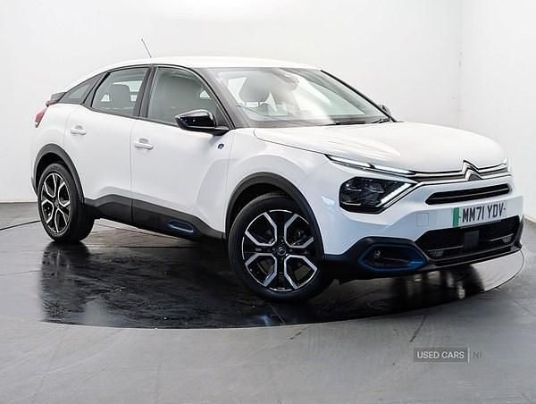 White Used 2022 Citroën e-C4 Hatchback | £12,945 (Fair price) - Image 1/4