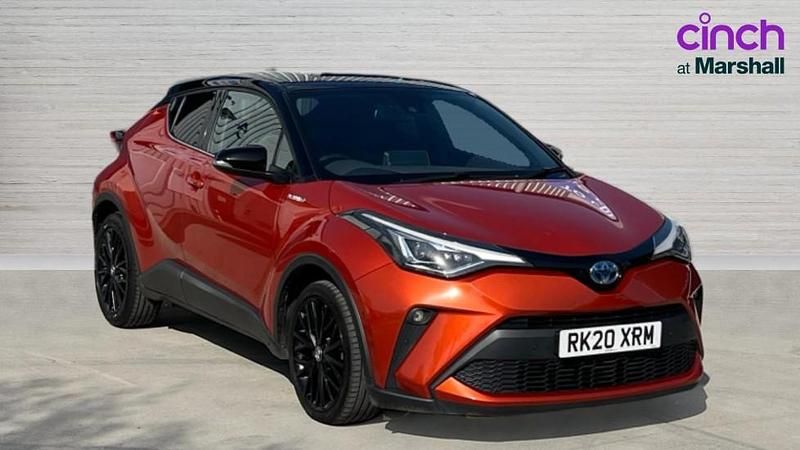 Used Toyota C-HR Edition 184 HP (135 kW) 2020 Orange SUV