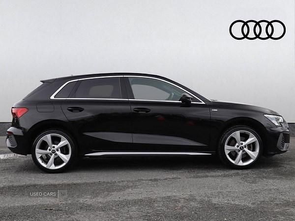 Used Audi A3 e-tron S-Line 2024 Black Hatchback