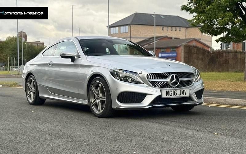 Used 2018 Mercedes C220 AMG line Coupe | £13,795 (Good price) - Image 1/4
