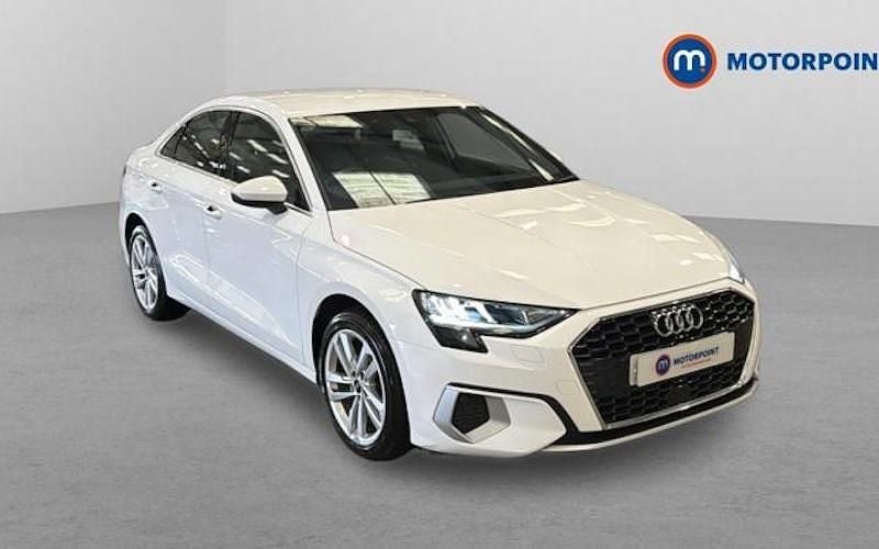 Used Audi A3 Sport 150 HP (110 kW) 2023 White Sedan