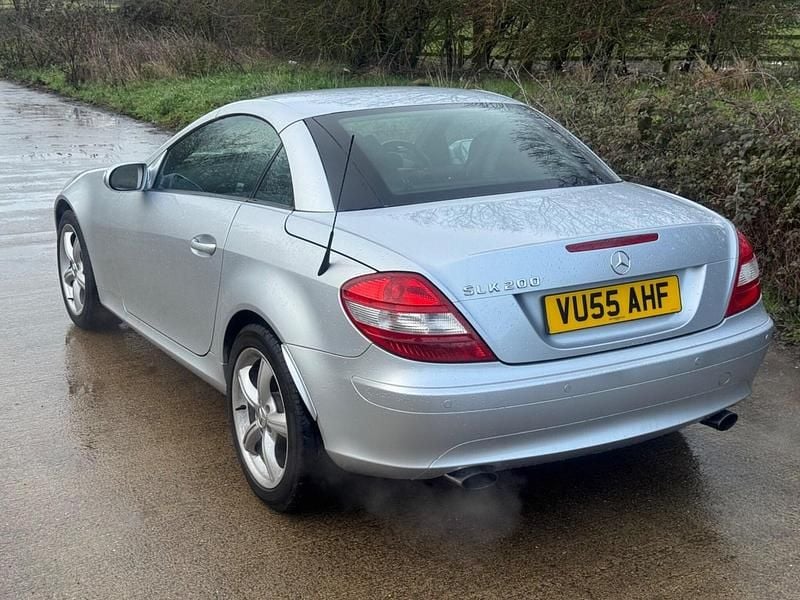 Used Mercedes SLK200 2006 Silver Cabriolet