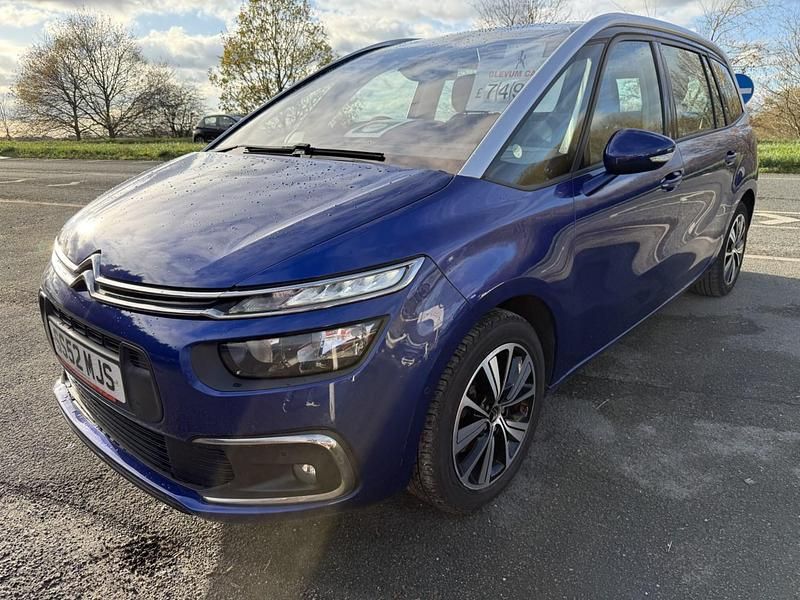 Used Citroën Grand C4 Picasso Feel 120 HP (88 kW) 2017 Blue MPV