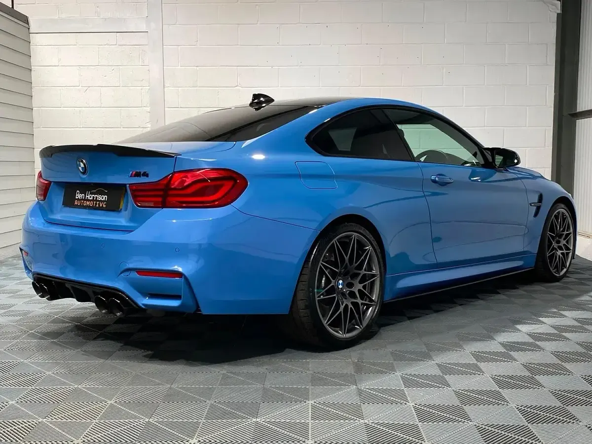 Used BMW M4 Competition Edition 2018 Blue Coupe