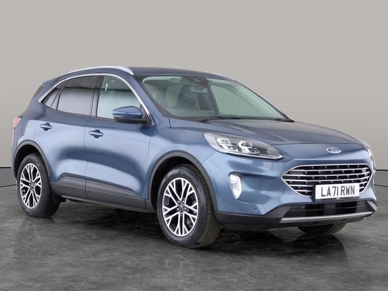 Used Ford Kuga Titanium 120 HP (88 kW) 2022 Blue SUV